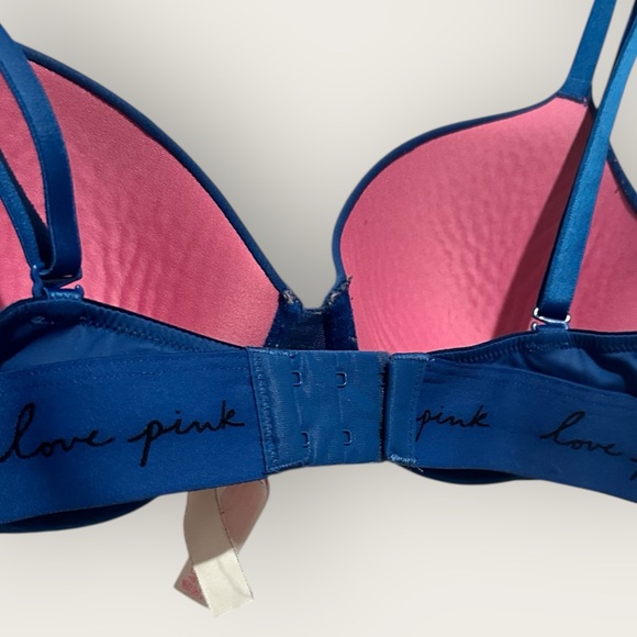Victoria’s Secret Pink Blue 34C Bra - Picture 3 of 6